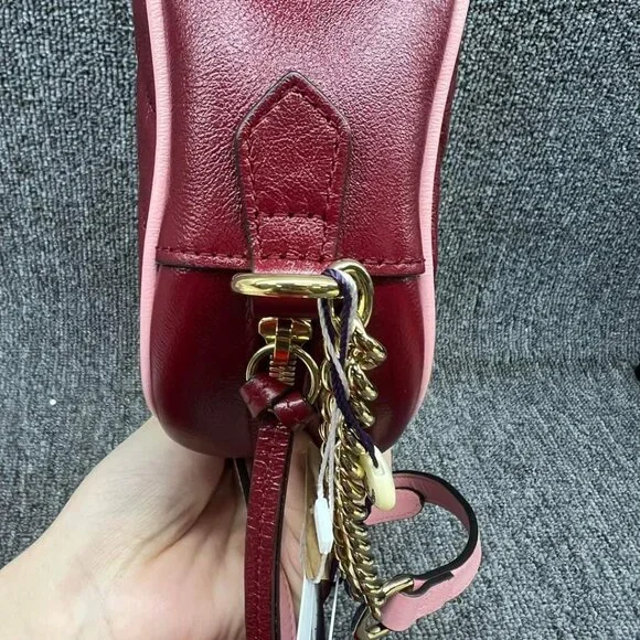 100% Authentic Gucci GG Marmont Small Leather Shoulder Bag - Picture 9 of 14